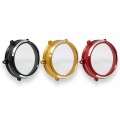 CNC Racing Bi-Color Clear Wet Clutch Cover for the Ducati Panigale / Streetfighter / Multistrada / Diavel V4 / S / Speciale